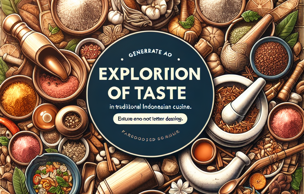 Eksplorasi Cita Rasa dalam Contoh Makanan Tradisional Indonesia yang